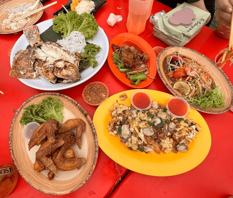 Night Markets In JB - seafood