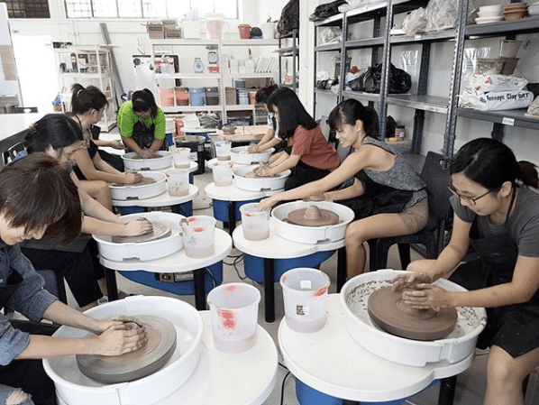 Pottery Classes Singapore - 8th FLOOR Creative Space