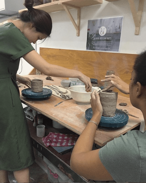 Pottery Classes Singapore - School of Clay Arts Sculpting