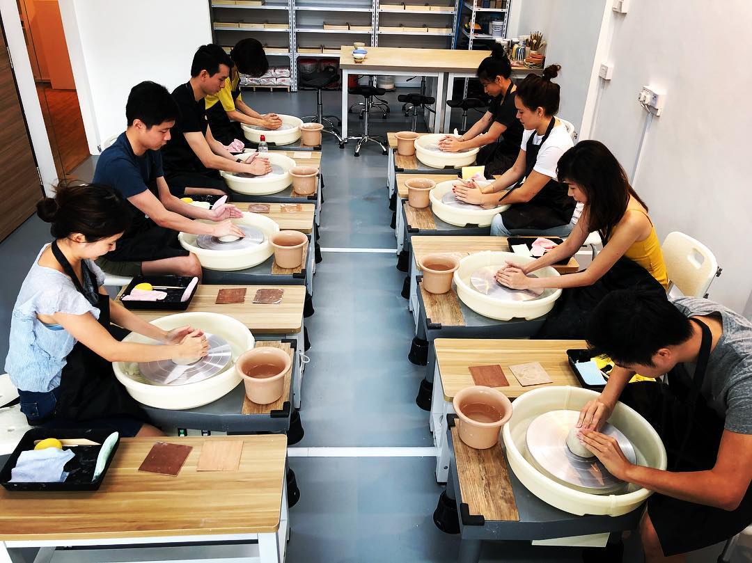 Pottery Classes Singapore - Urth & Phire