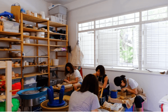 Pottery Classes Singapore - Weekend Worker Ceramics Studio Space