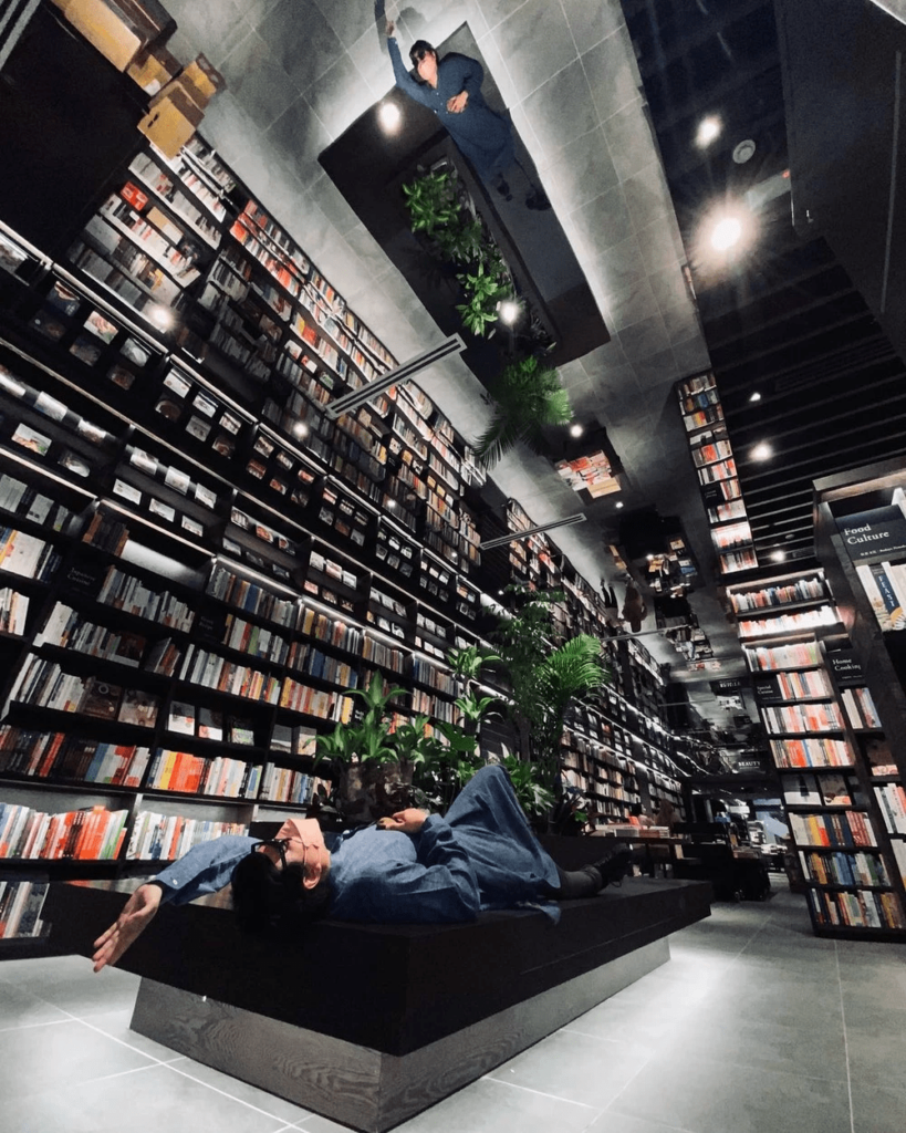 Tsutaya Bookstore AEON Mall - seating area