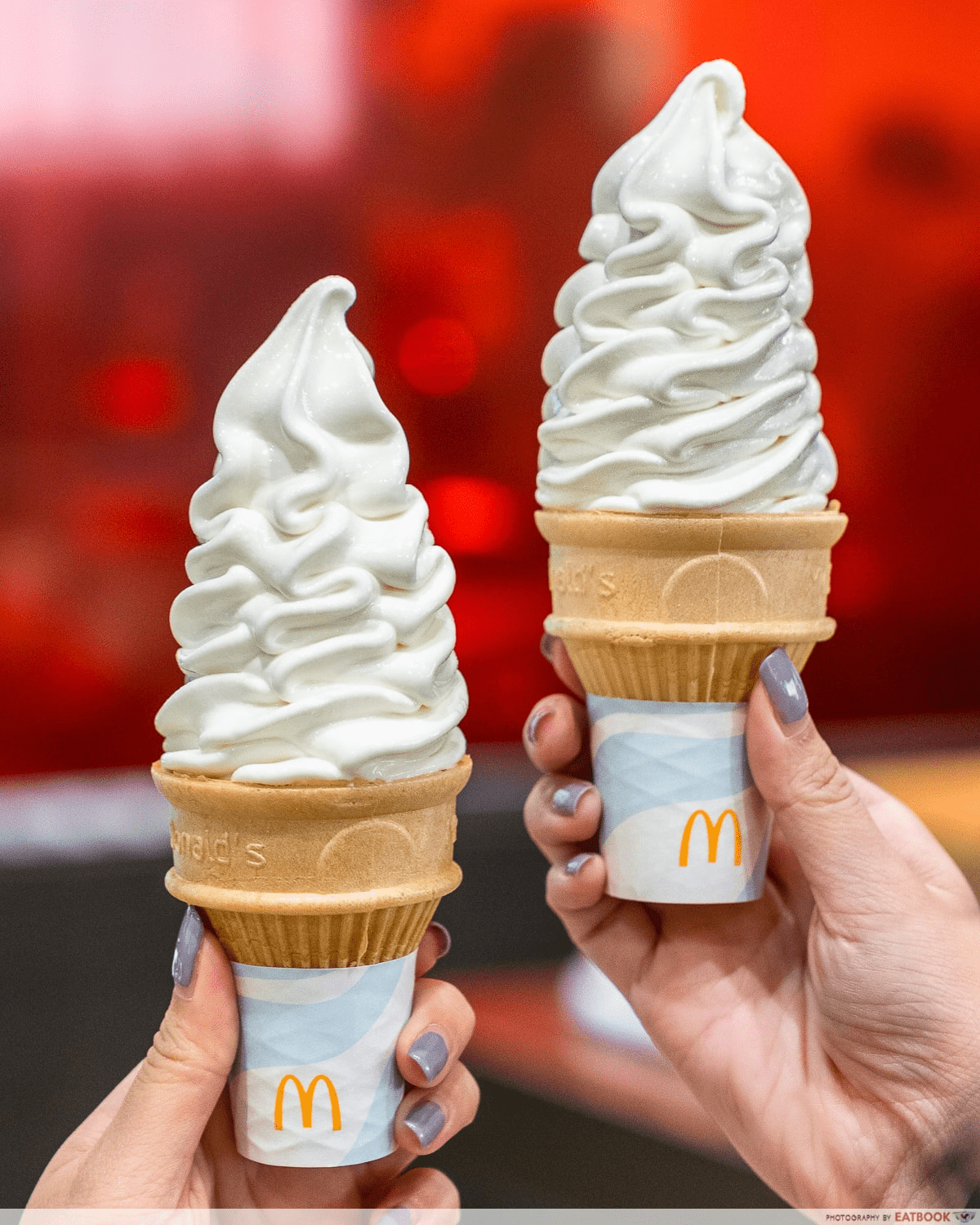 Vanilla cones