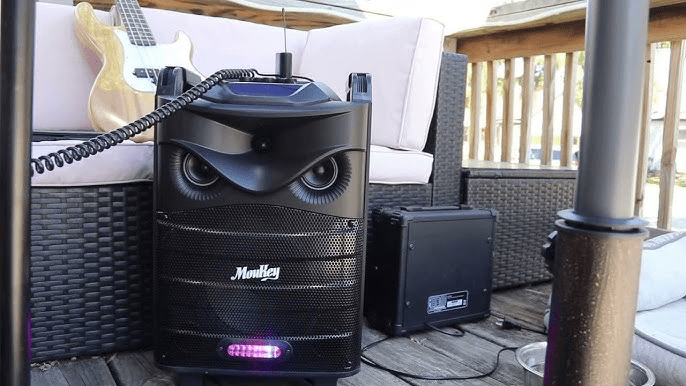 home karaoke moukey speakers