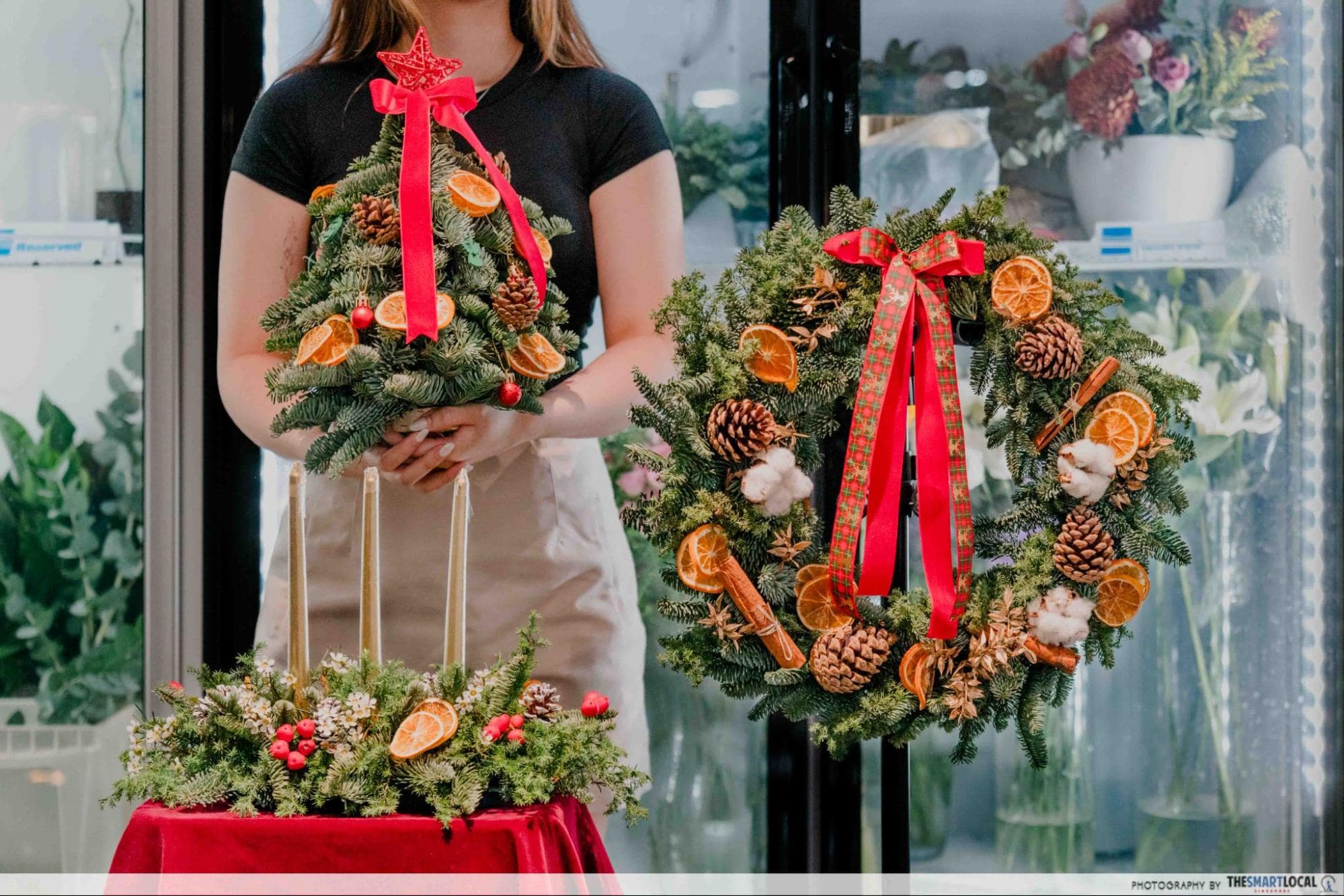 one raffles place christmas 2024 blissfulthots garland