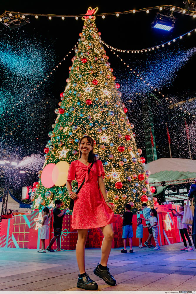 orchard road christmas 2024 - The Great Christmas Village snow