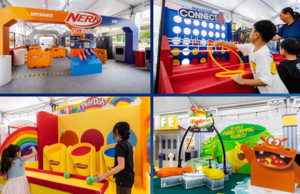 Christmas Events In SG - Hasbro Carnival games