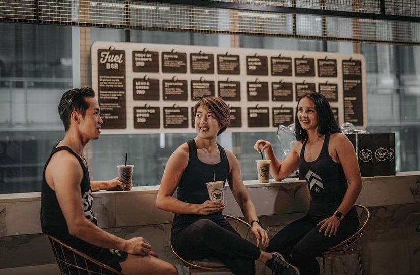 Crossfit & HIIT Gyms In Singapore fuel bar