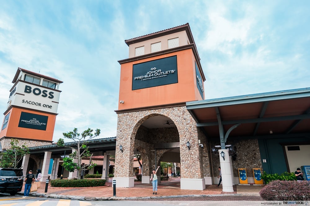 Johor Premium Outlets entrance