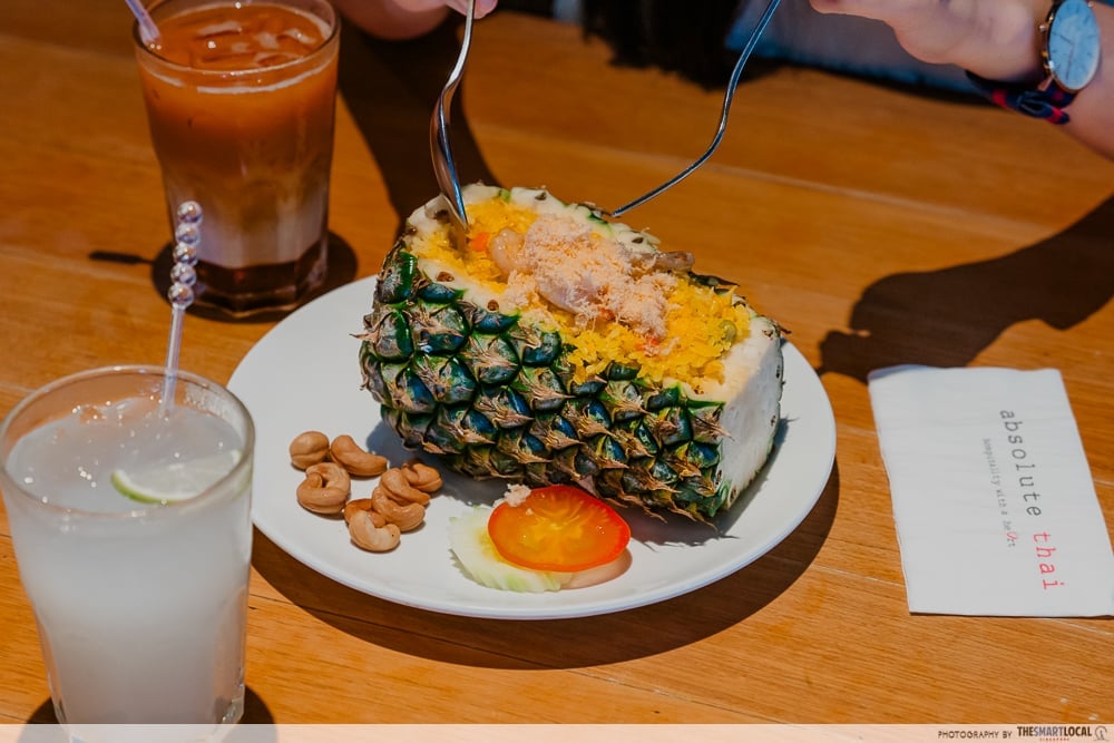 Pineapple fried rice