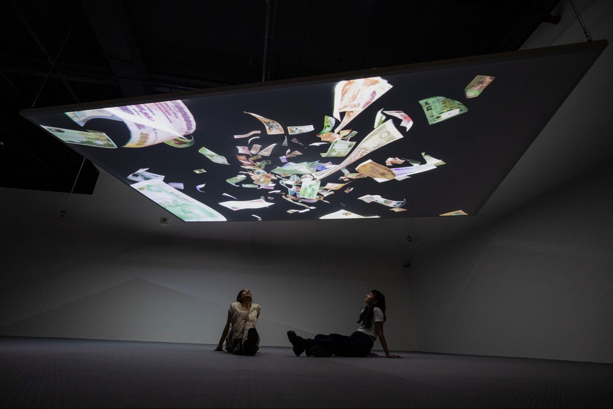 SAM new exhibitions - projection