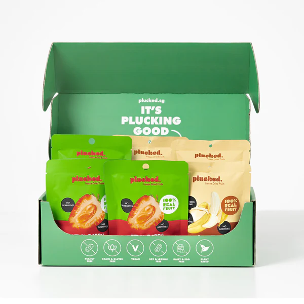 healthy snack delivery - Plucked sg snack box