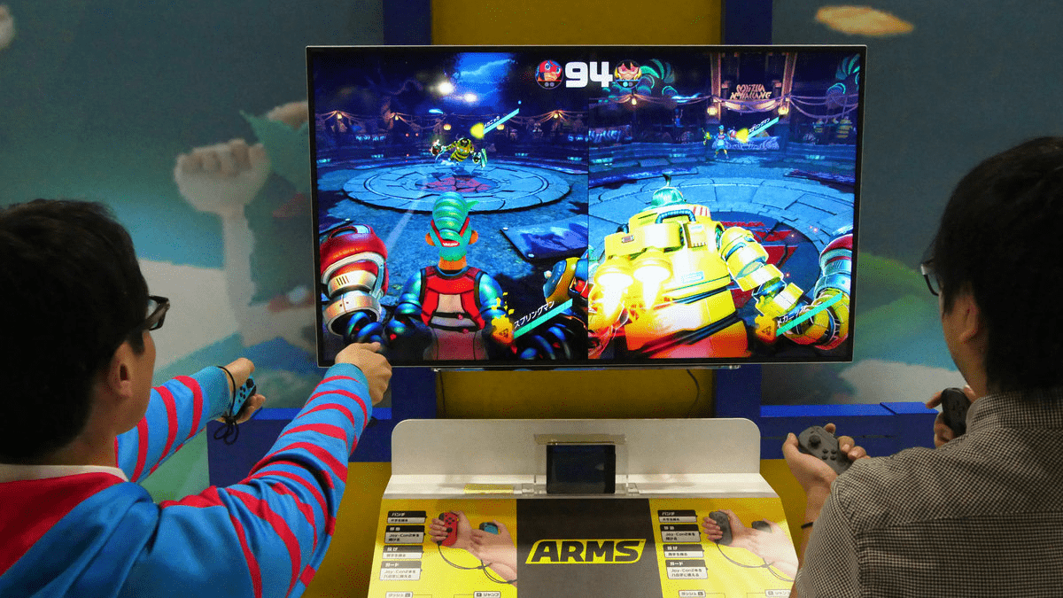 nintendo switch games 2024 - Arms