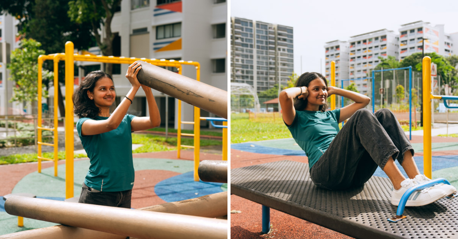 CCK mini road safety park - fitness corner