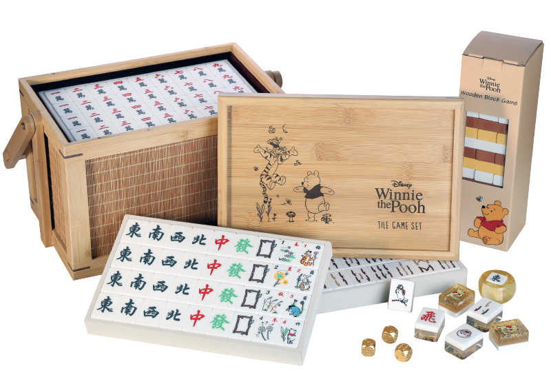 Chinese New Year mahjong - fairprice winnie the pooh set