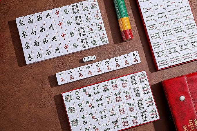 Chinese New Year mahjong - professional chinese mahjong set