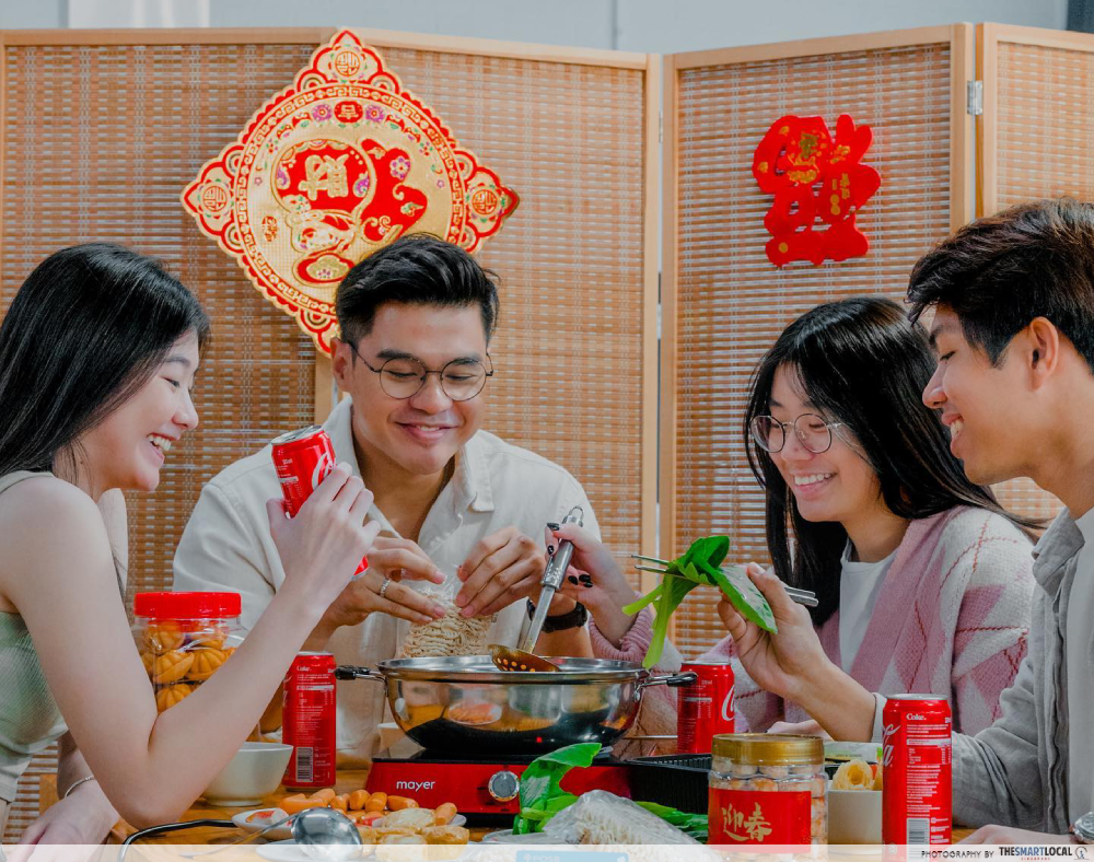 Eating together - CNY traditions