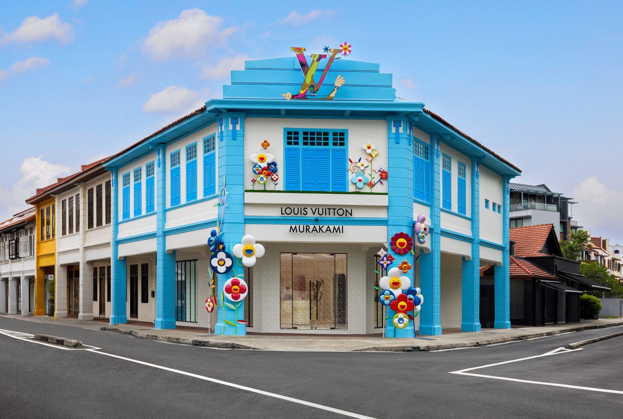 Louis Vuitton x Murakami Pop-Up in Joo Chiat, Singapore