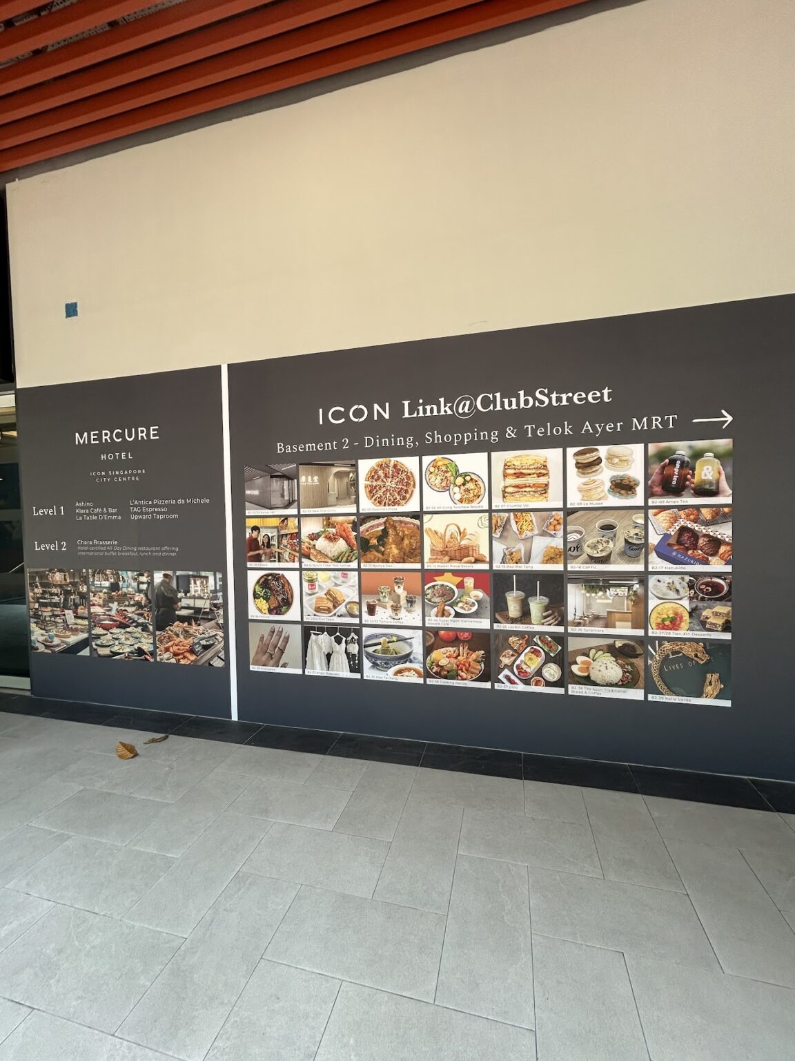 ICON Link@ClubStreet: New Underground Mall In Singapore