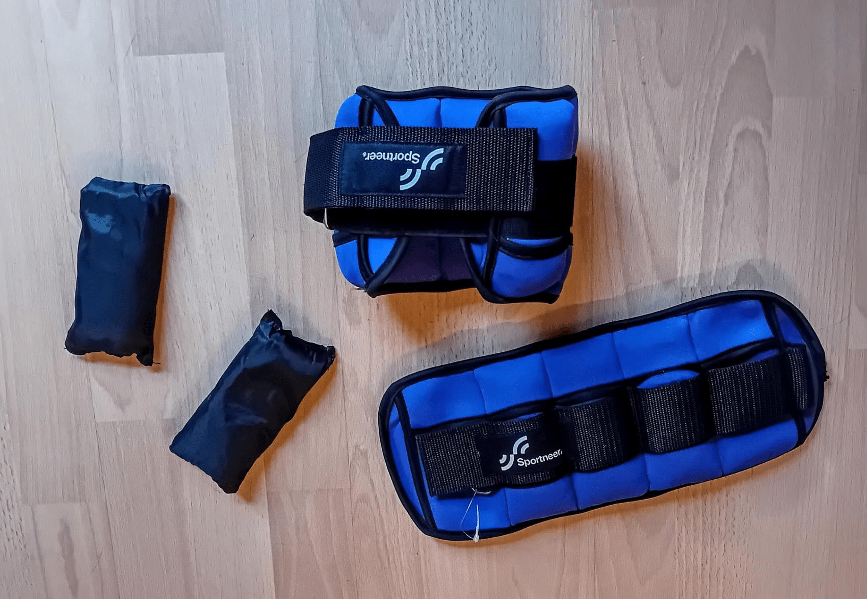 home pilates - ankle weights