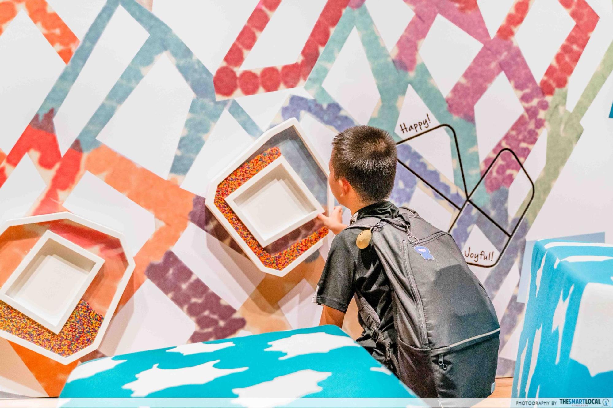 gallery children's biennale 2025 - colourful play baby friendly