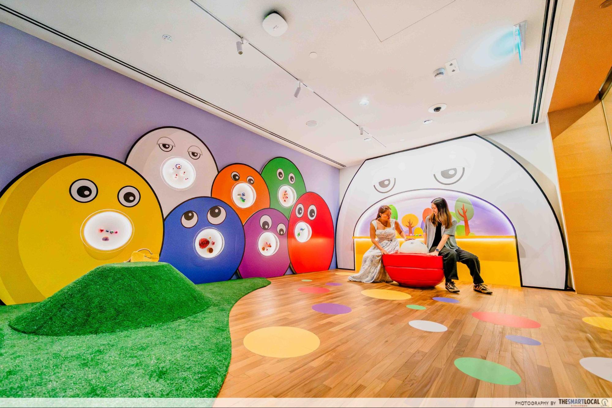 gallery children's biennale 2025 - lessons in being kind balancing