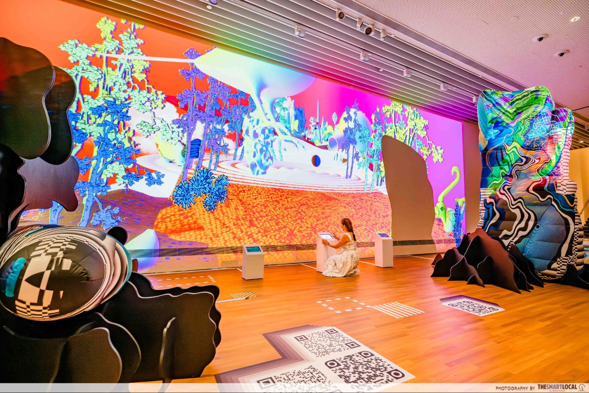 gallery children's biennale 2025 - peach garden intro