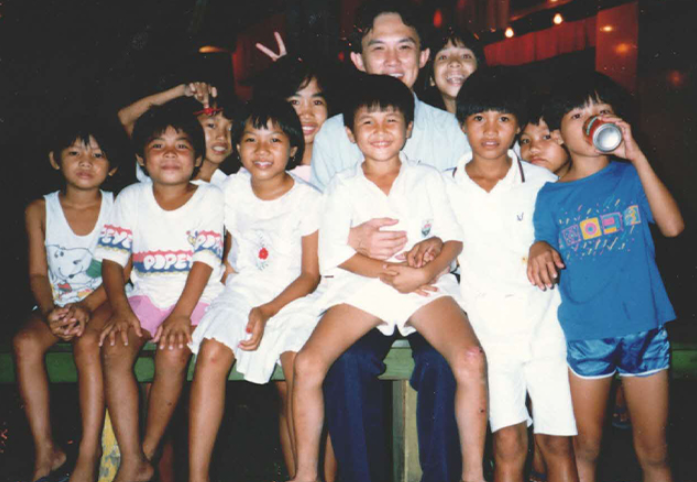 Hawkins Road Camp - teacher & students