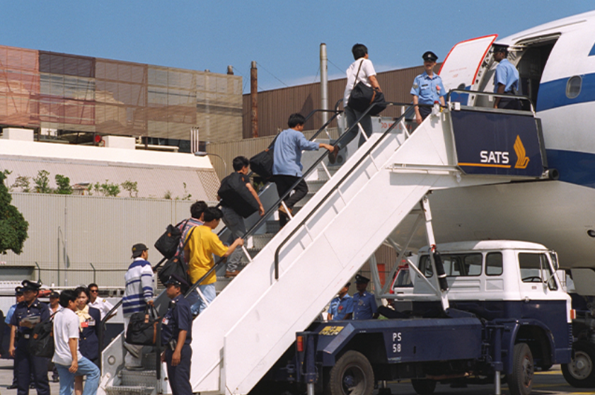 Hawkins Road Camp refugees