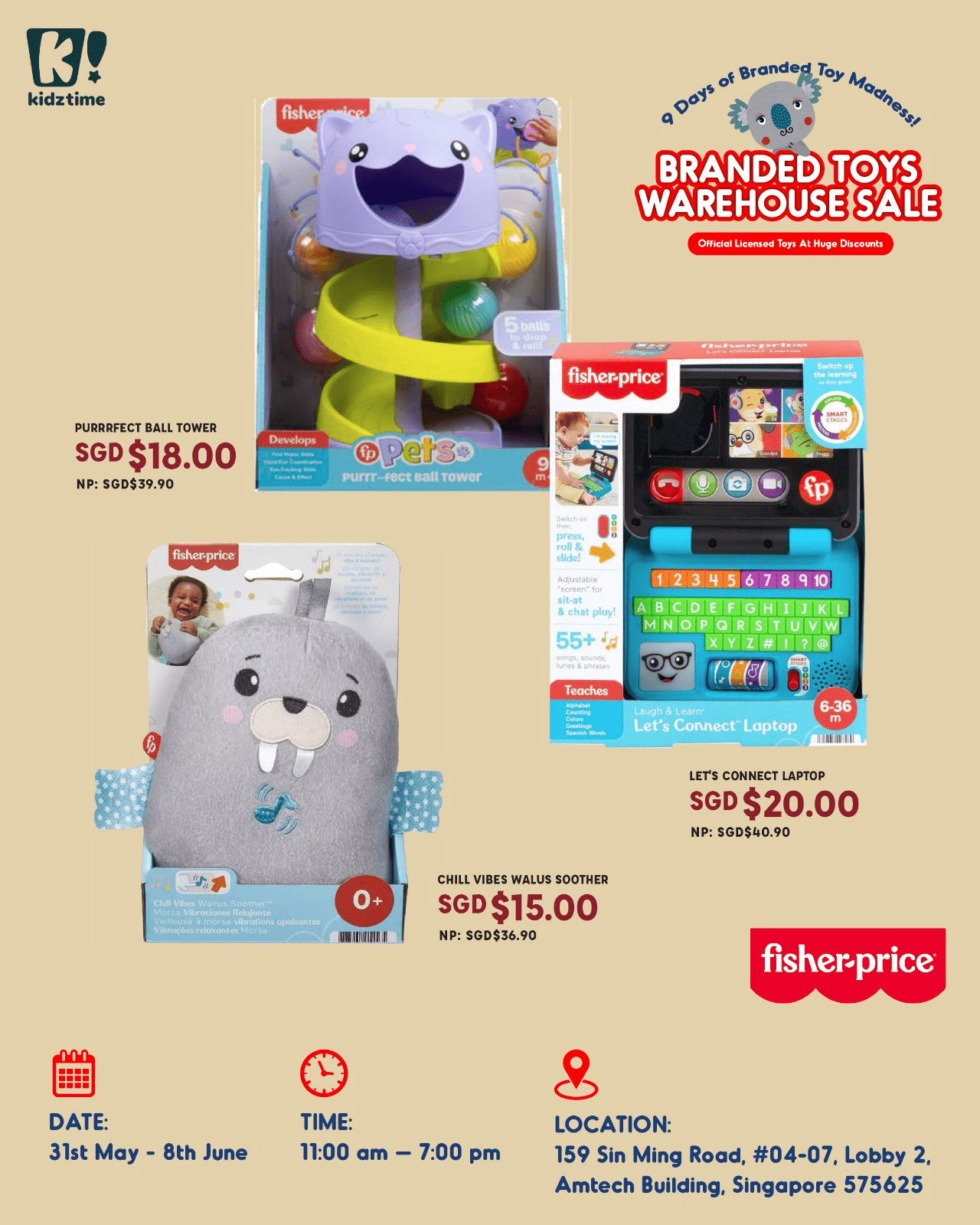 kidztime branded toys warehouse sale - brochure 2