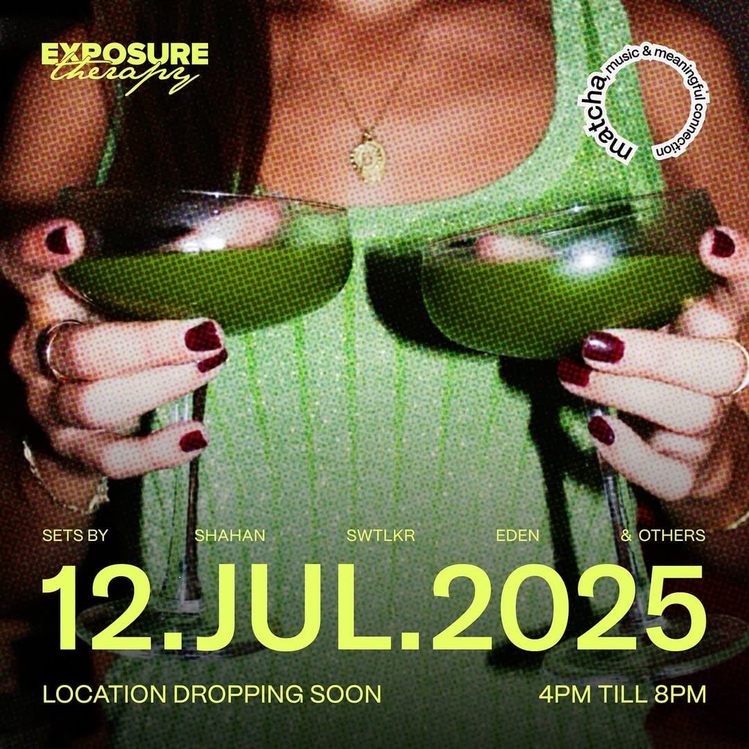 matcha rave by exposure therapy - poster 2