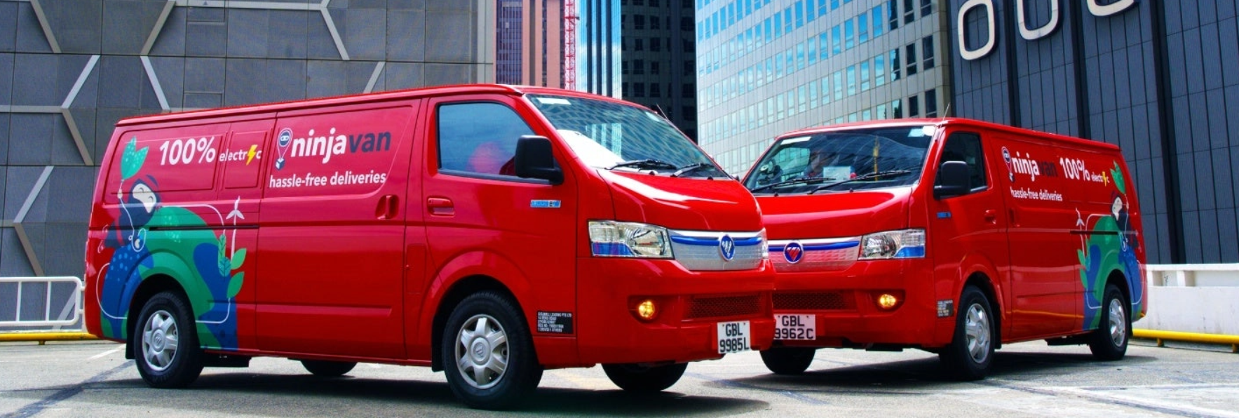 red vans from ninja van, courier services singapore