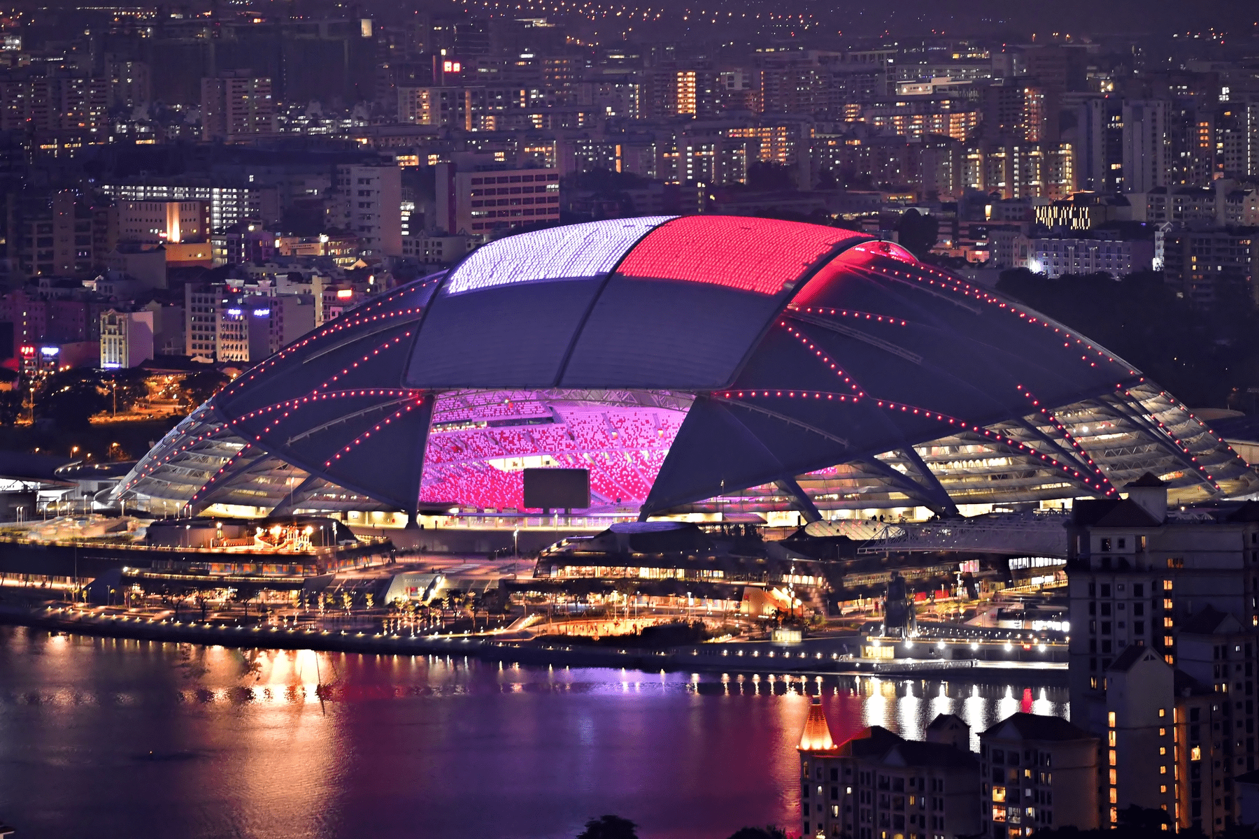 Current National Stadium dome 