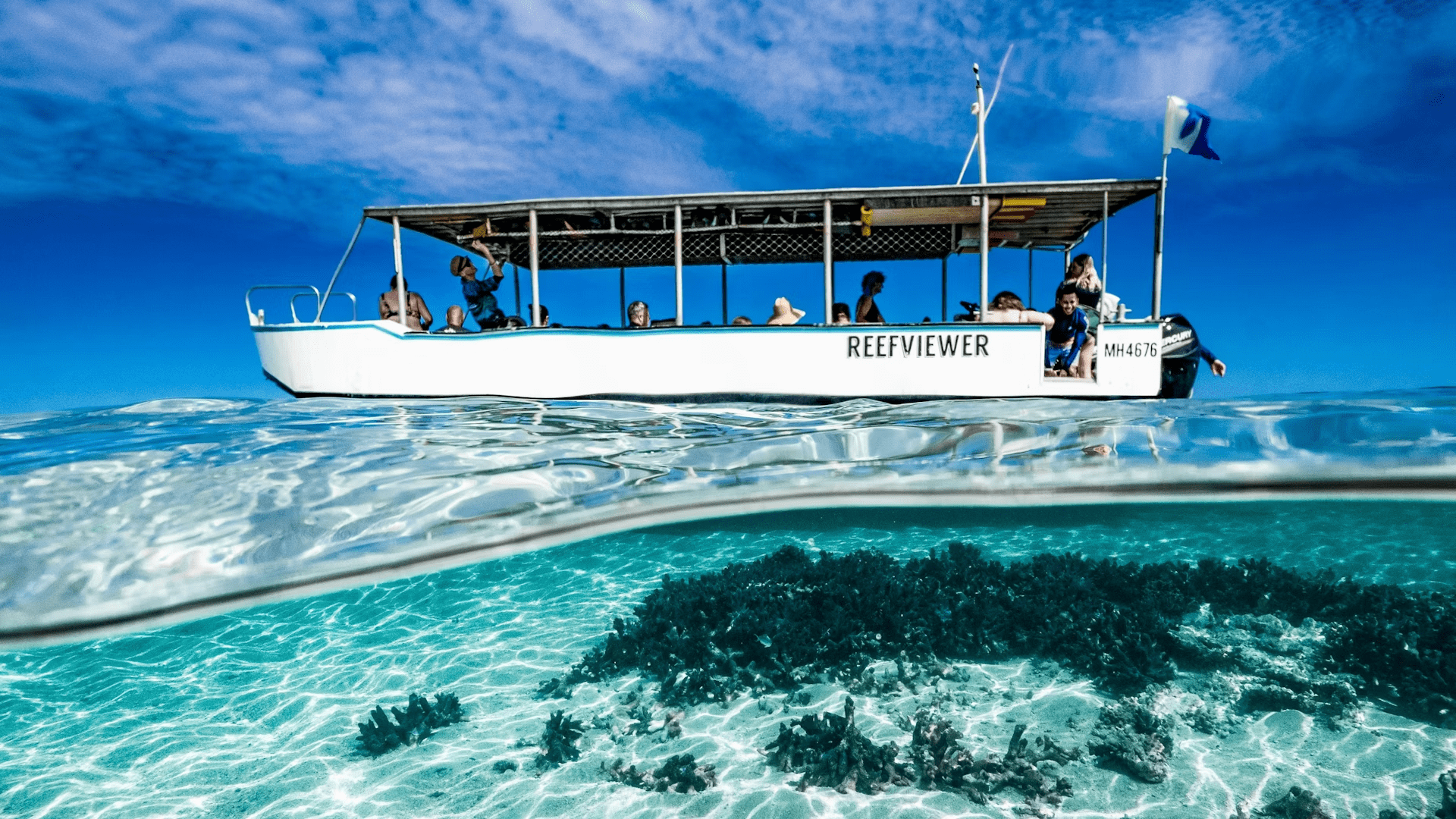 glass-bottom boat tours