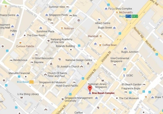 bras basah complex - directions