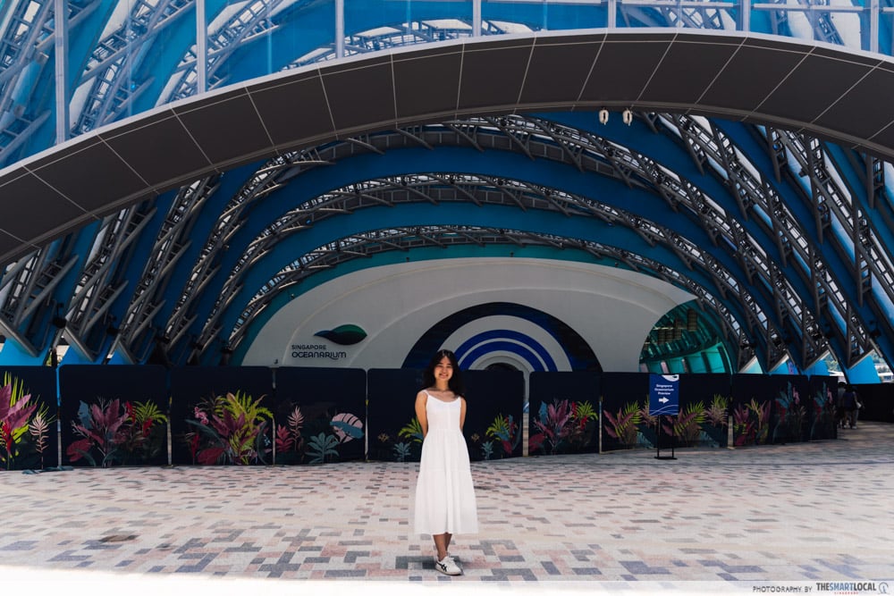 singapore oceanarium - entrance