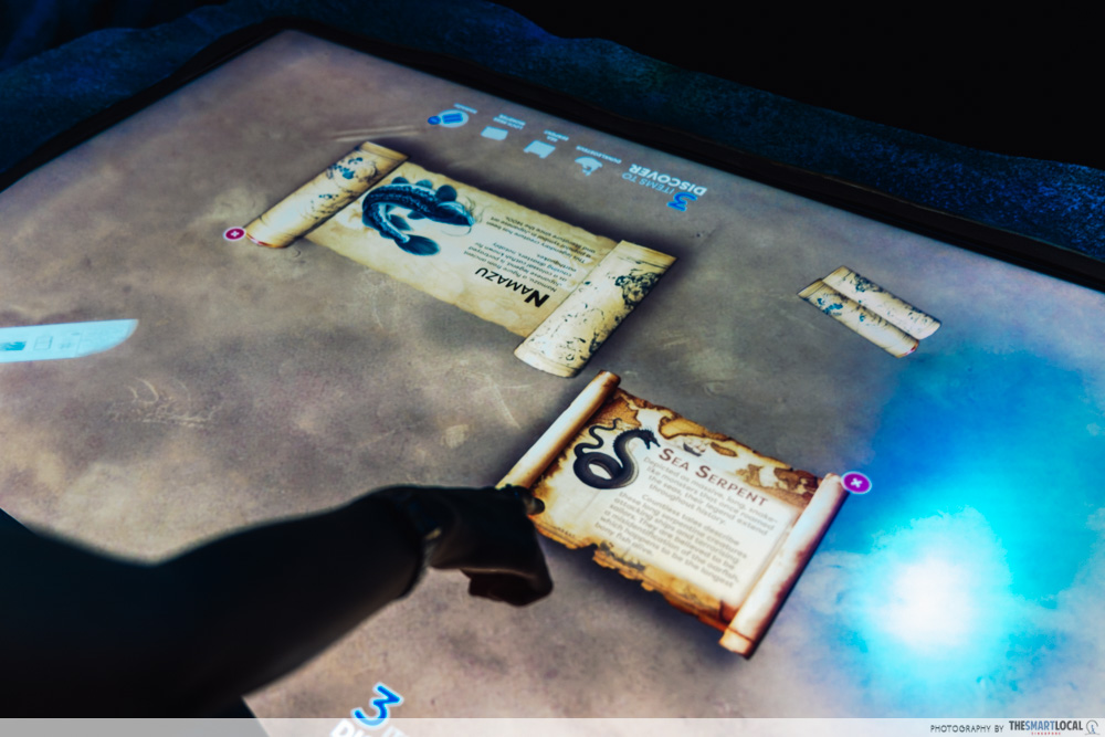 singapore oceanarium - fossil quest