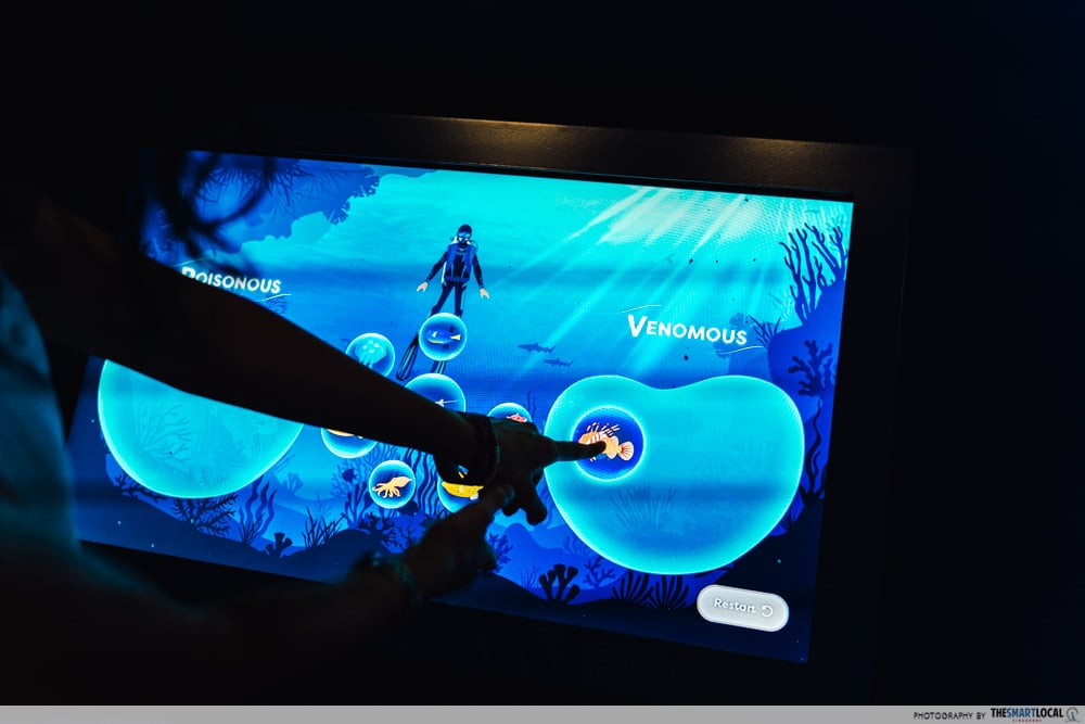 singapore oceanarium - trivia