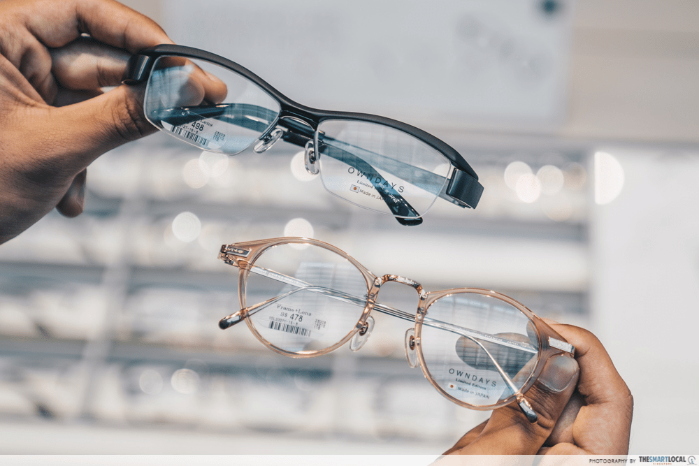 spectacle shops singapore - owndays