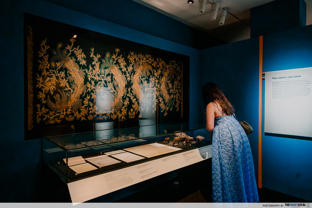 Batik displays done by Muhammad Sahlan 