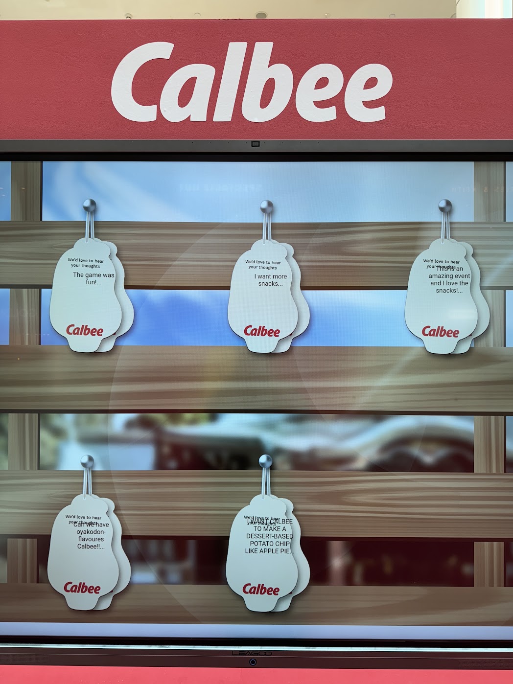 Calbee Wishing Board
