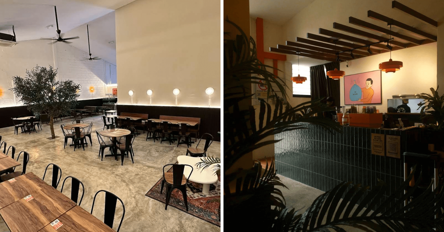 Interior shots of the Break Room Cafe