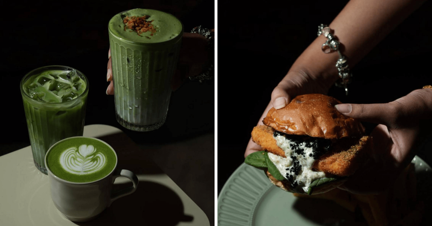 Carlogy Malaysia - Matcha drinks and Boujee Fillet from the Break Room Cafe