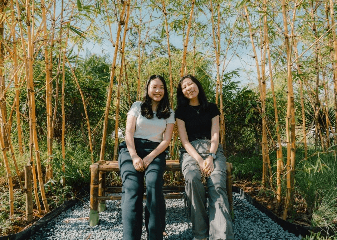 Posing in the Bamboo Grove