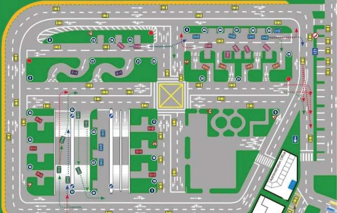 Circuit map - CDC driving