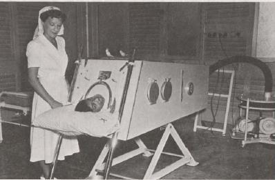 Former Communicable Disease Centre - iron lung