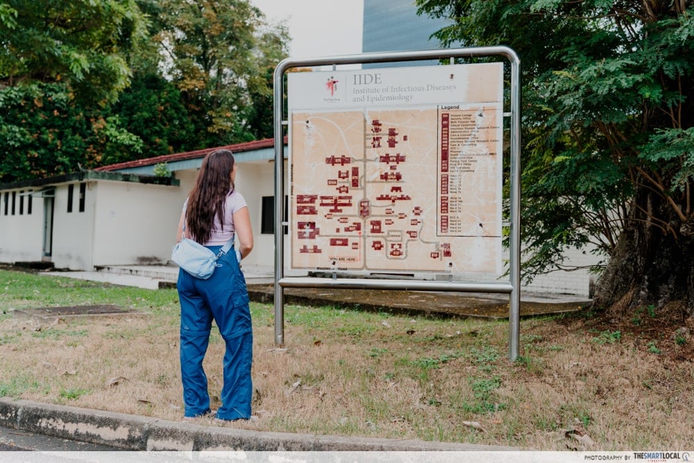 Former Communicable Disease Centre - map