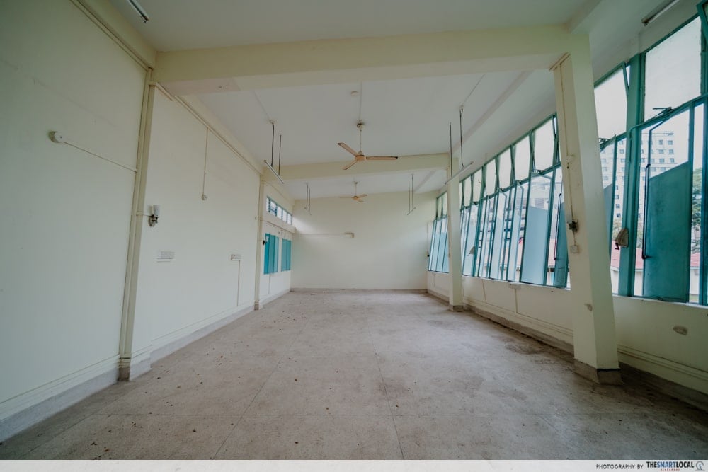 Former Communicable Disease Centre - swivel windows