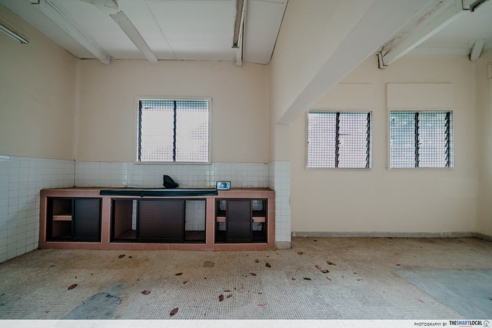 Former Communicable Disease Centre - wash the body