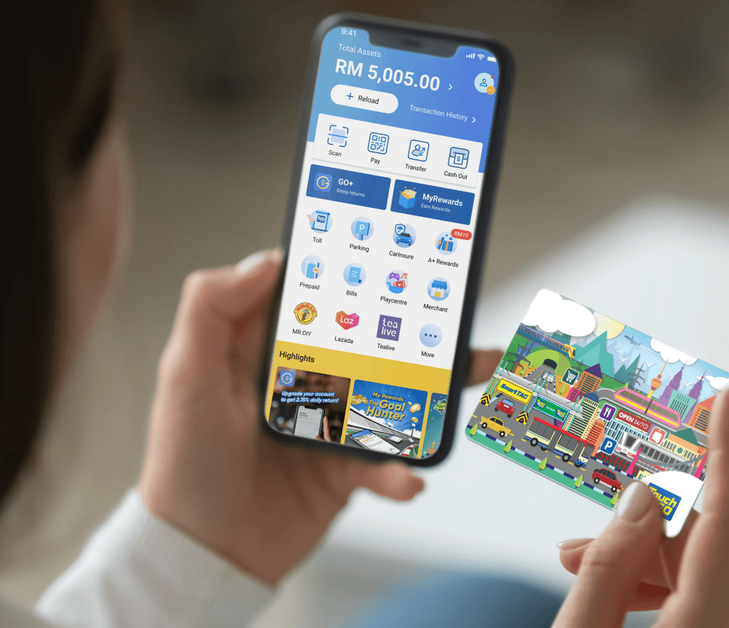 Touch 'n Go eWallet app